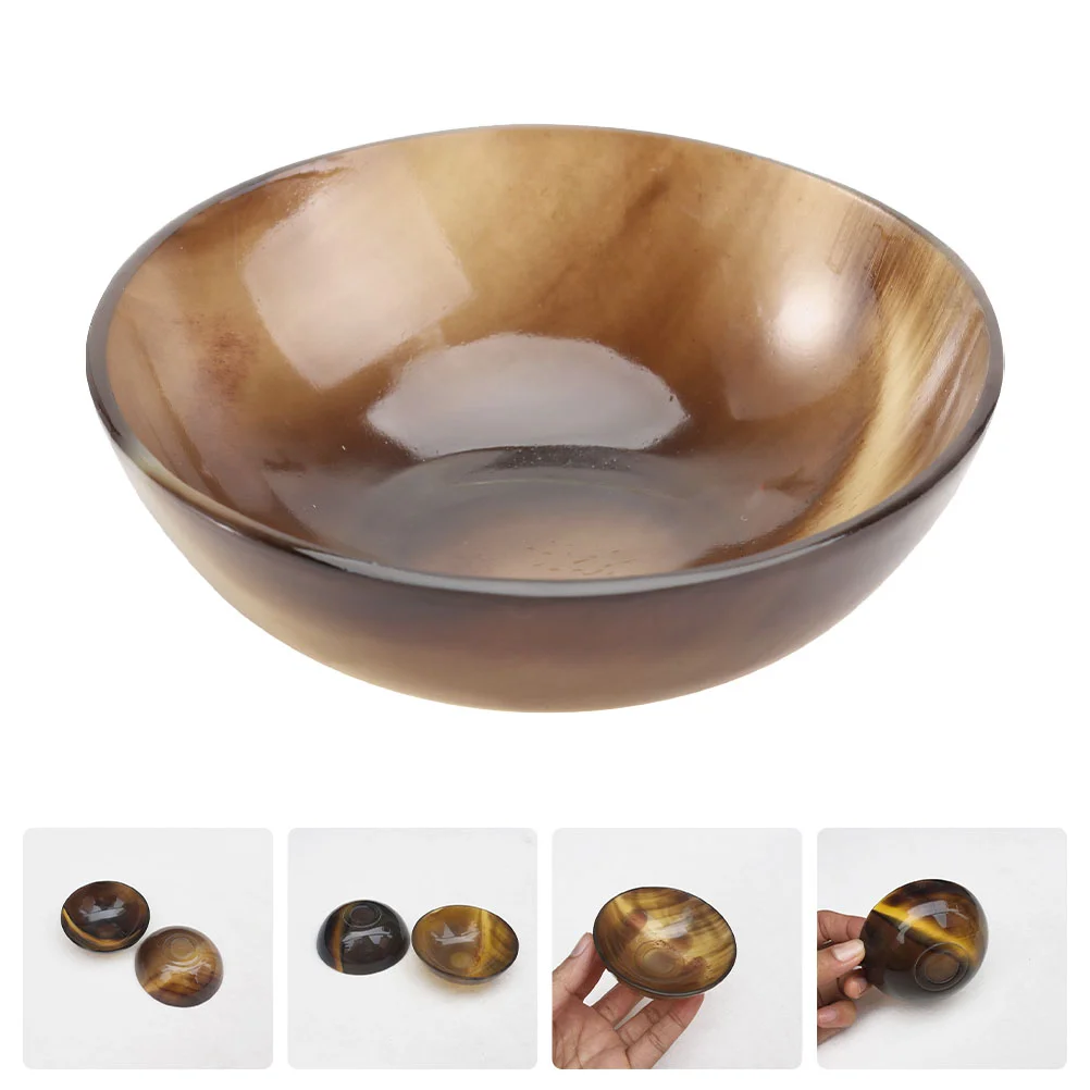

Horn Bowl Ceramic Bowl Small Snack Cups Round Saucers Bowl Mini Appetizer Plates Horns Saucers Bowl Salad Bowl