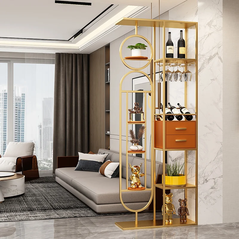 Шкаф для вина XL дома напольная перегородка стеллаж хранения без перфорации