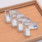 4 шт.лот прозрачная защита для кромки стола соединитель для безопасности детей мебельная защита для углов стула защита от столкновений для детей