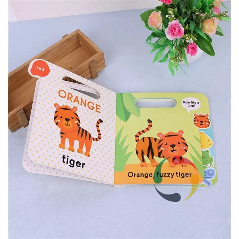 

High Quality Eco-friendly Custom Printed Children Picture Cardboard Board Book Printing on Demand for Kids