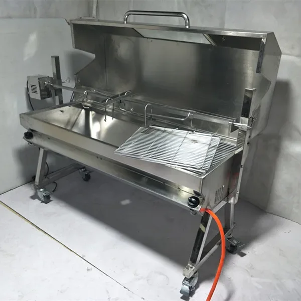 Гриль для жареной свиньи из нержавеющей стали