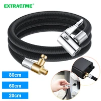 extractme tire inflator hose tyre extension hose air compressor pipe rubber air inflation rubber hose for motorbike bike car