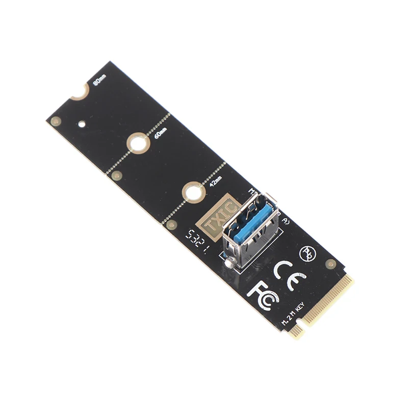 

NGFF M.2 to USB 3.0 PCI Express Converter Adapter Graphic Video Card Extender M2 to PCI-E PCIe X16 Slot Transfer Mining Riser