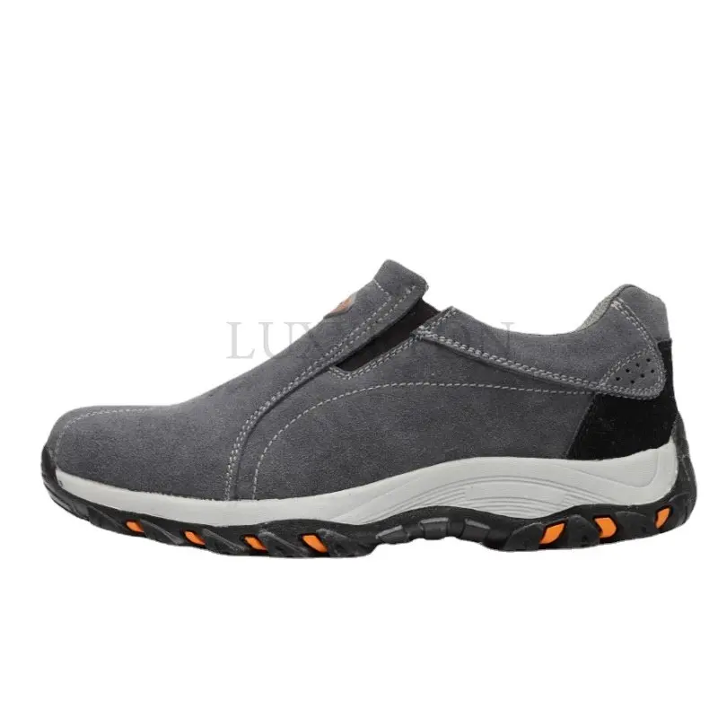 

Steel Toe Cap Breathable Safety Shoes Labor Insurance Shoes Men's Anti-smashing Anti-puncture Welding Work Shoes Autumn CZC10741