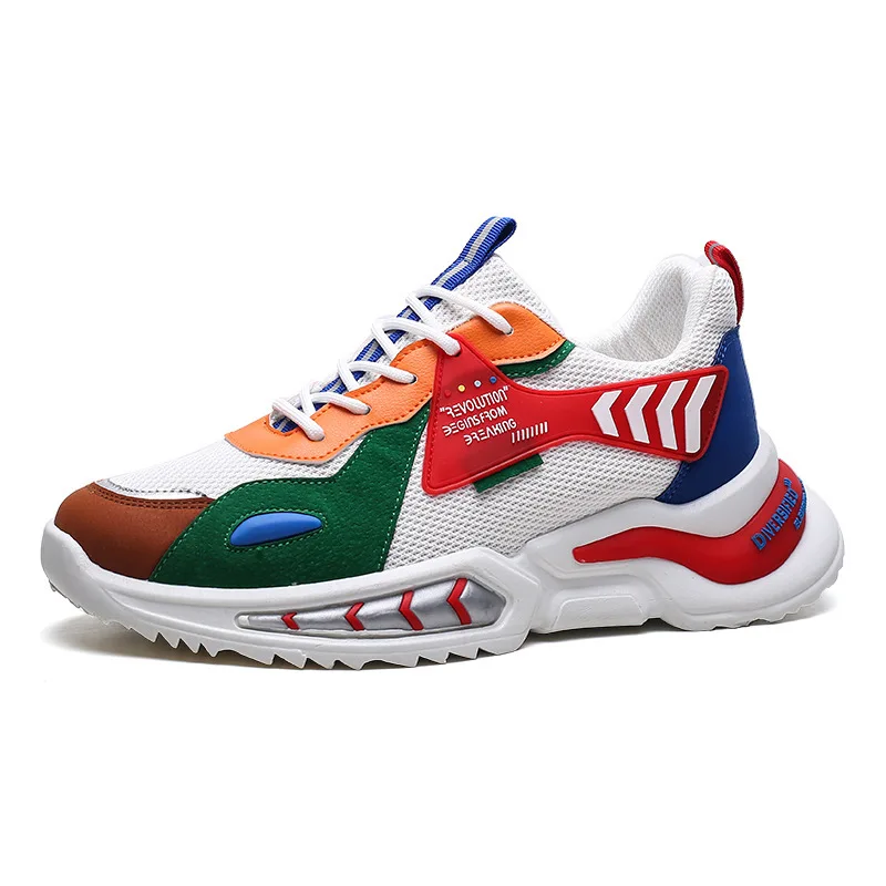 

Men Casual Shoes New Autumn And Winter Front Lace Running Shoes Fashion Korean Style Breathable Tide Wholesale