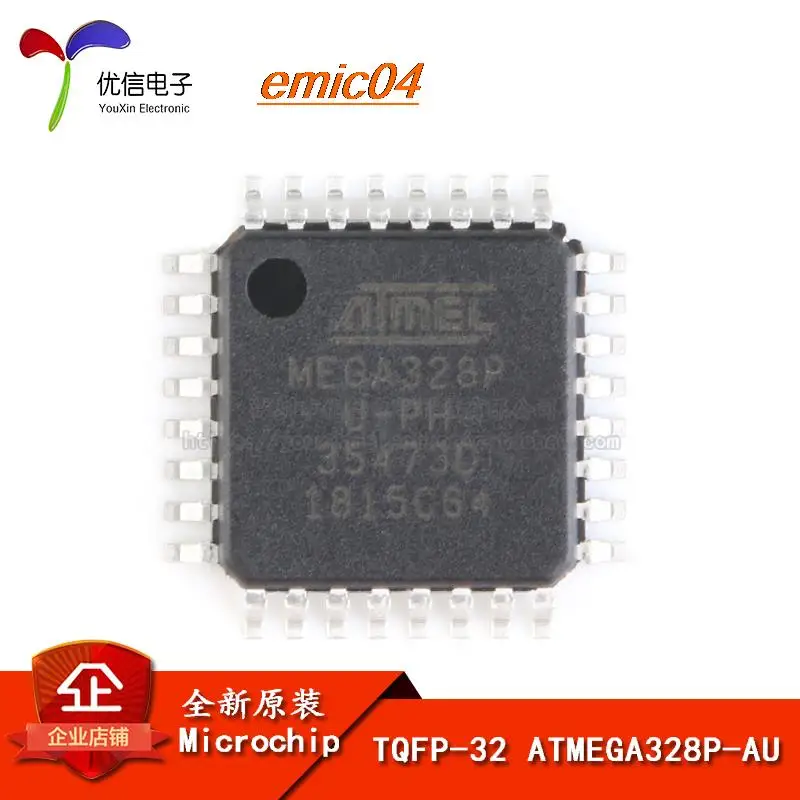

Оригинальный stock ATMEGA328P-AU 8 AVR 32K 32TQFP