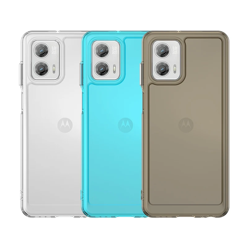 

Soft TPU Case for Motorola Moto G13 G23 G53 G73 Crystal Clear Lightweight Thin Shockproof Protective Case Cover