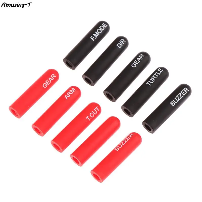 

RadioMaster Labeled Silicon Switch Cover Set 12pcs Per Pack For TX16S Radio Aircraft Model TX16S Remote Controller Accessories