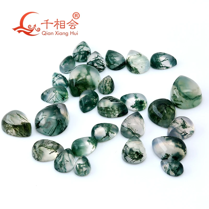 Кабошон в форме груши 4*6 мм 8*10