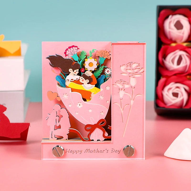 Блок записей omoshiking 3D блокнот для матерей Kawaii держатель ручек бумажный искусство