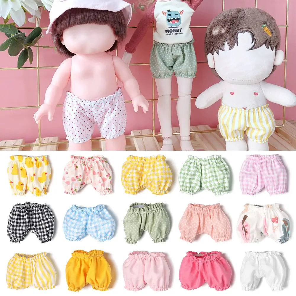 

20cm Doll Lantern Pants Shorts Cotton Doll Clothes Mini Clothing Collocation Doll's Dress Up Gifts For Children