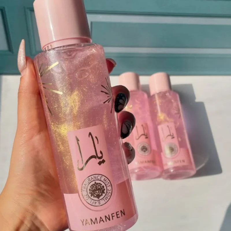 Women Quicksand Perfume Spray Rose Fragrance Last Fragrance 250ml Gilded Body Spray Fragrance Body Fruity Deodorant Crush Scent