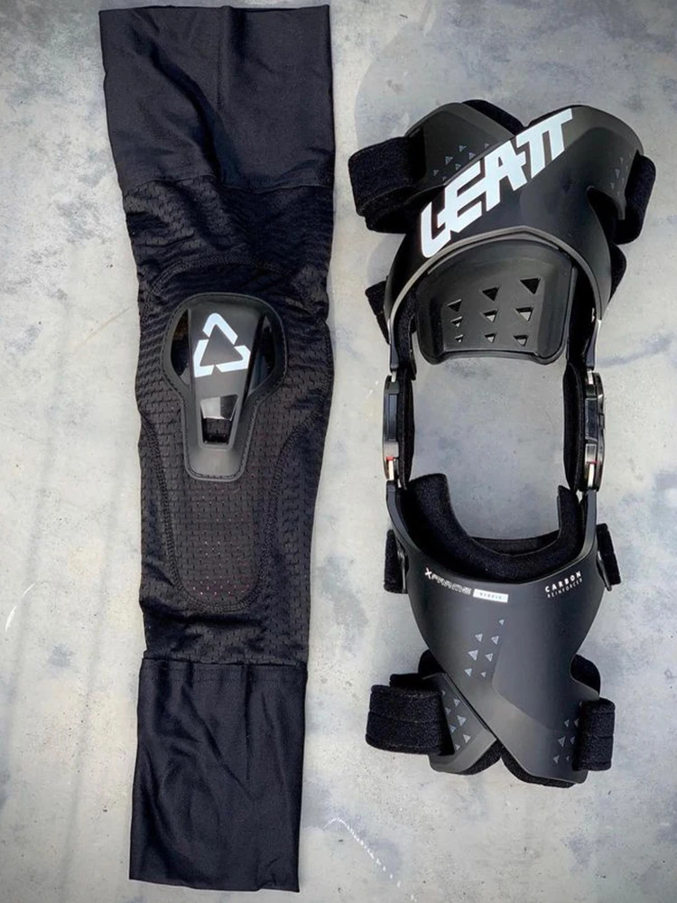 Наколенники механические для мотокросса металлические регулируемые шарниры