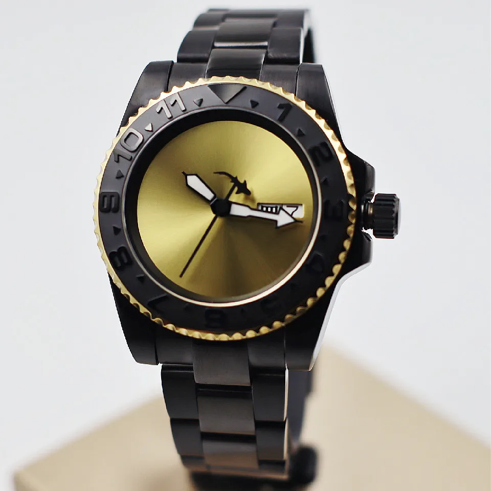 NH35 Men's Watches Top Brand Luxury Mechanical Automatic Watch Men 100M Waterproof Sport Watch Luminous Stainless Steel Clock