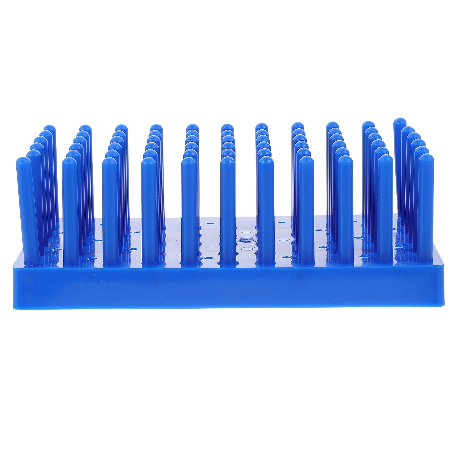 

Test Tube Rack Drying Blue Stand Pipe Brackets Feeding Bottle Plastic Drain Baby