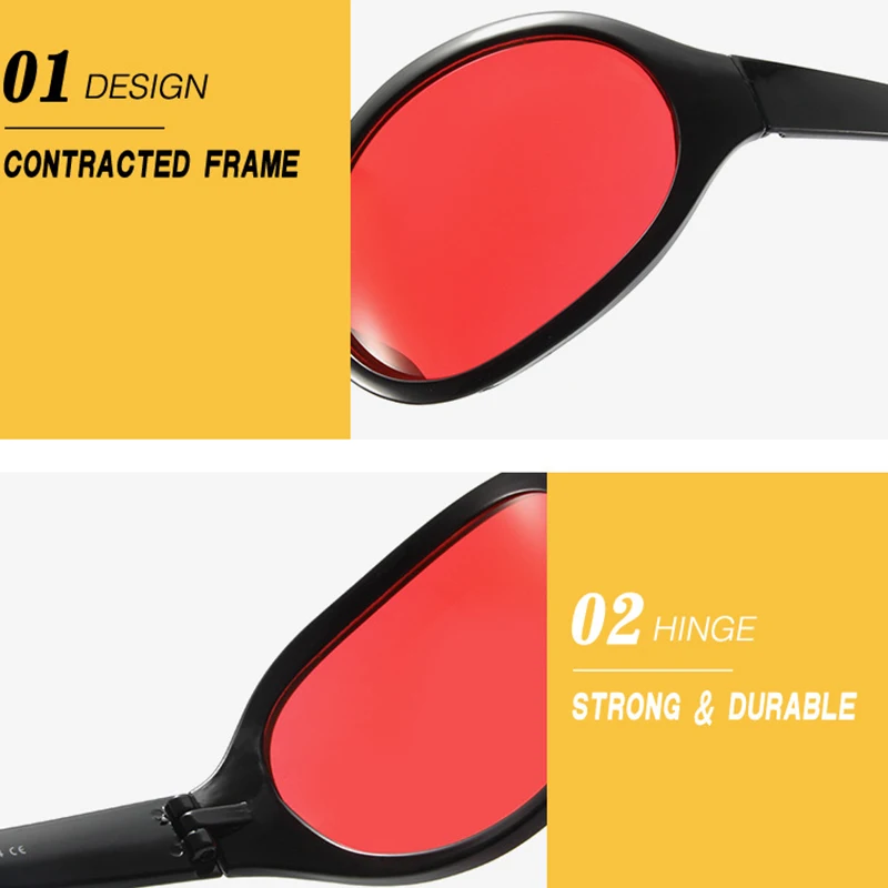 Dyymj Новые Индивидуальные забавные солнцезащитные очки женские крупные в большой