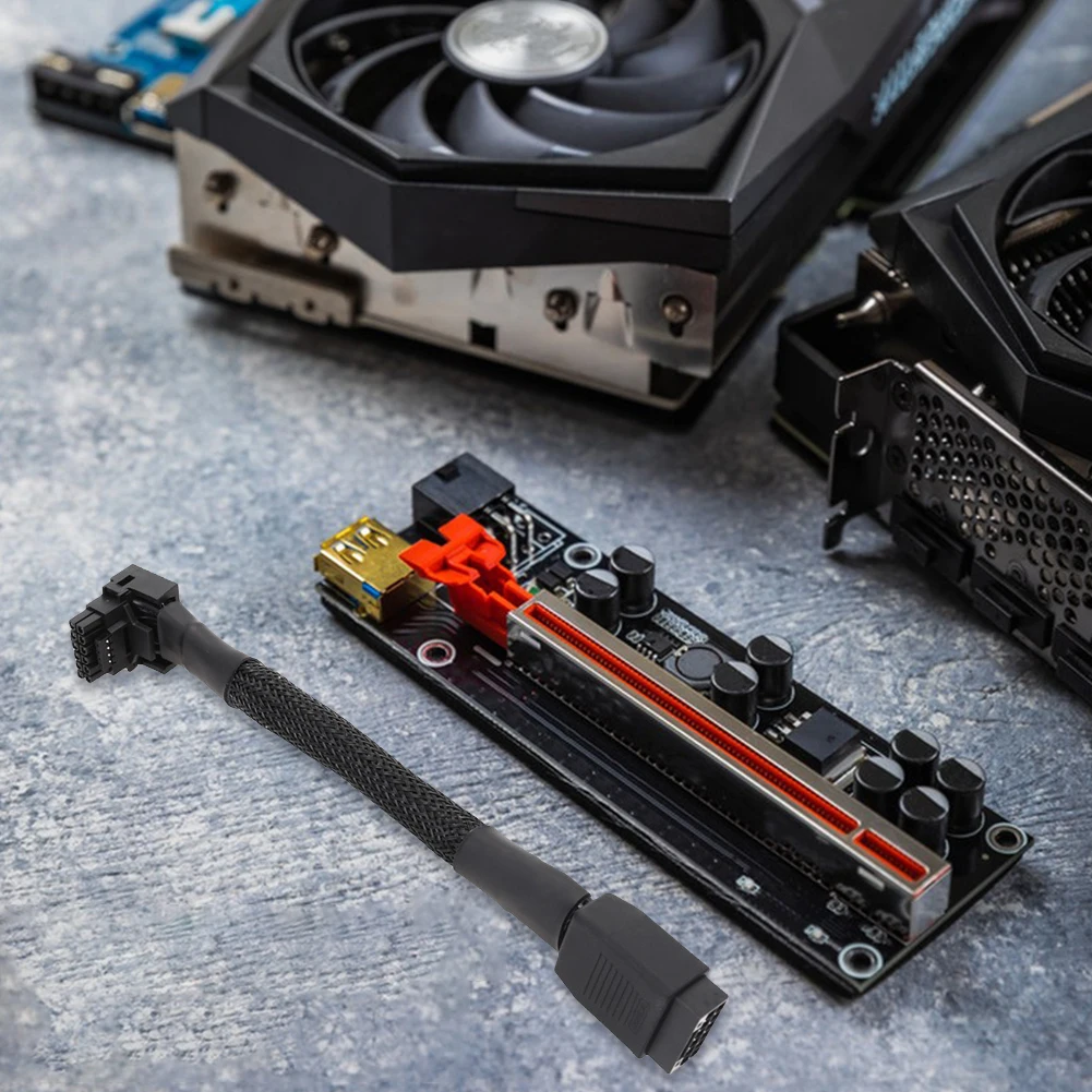 

Кабель-адаптер PCIE5.0, 16awg + 24awg, 12 В