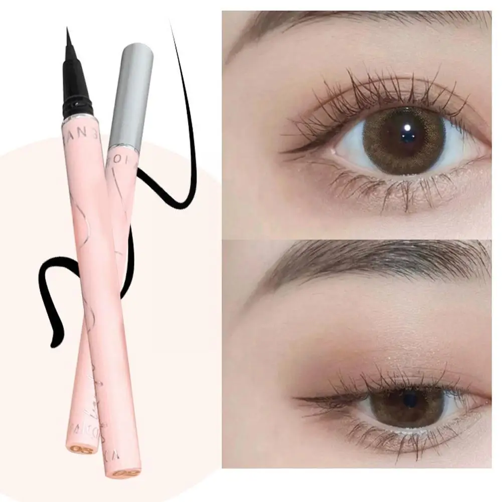 

Waterproof Ultra-thin Liquid Eyeliner Korean Makeup for Women Quick Dry Smooth Eye Liner Long Last Lower Eyelash Pen Cosmet B9X5