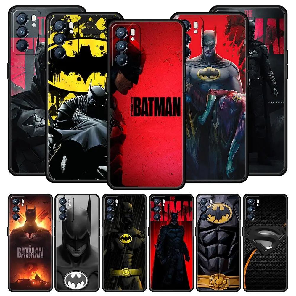 B-Batmans Silent Knight Variante чехол для телефона Oppo A52 A53 A7 A95 A74 A9 2020 Reno3 4 6 Pro Plus 5G Find X2 Lite Ace K9 Cover |