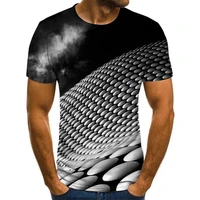summer hot sale no rules mens 3d printing t shirt fashion o neck casual short sleeve breathable casual comfortable top
