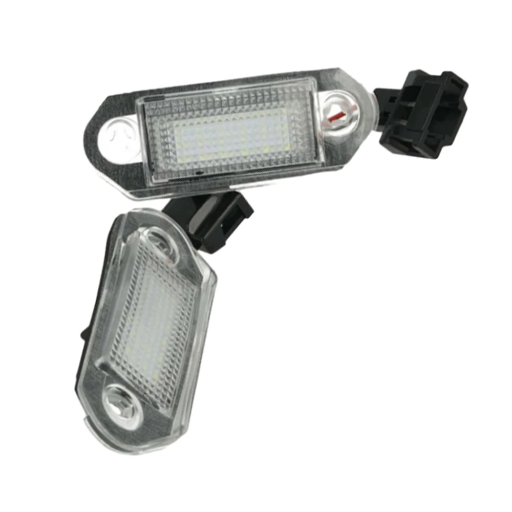 12 В 2 шт. светодиодные фонари номерного знака для VW Golf Vento A3 Gol и G2 Skoda Octavia I 1H 5943119