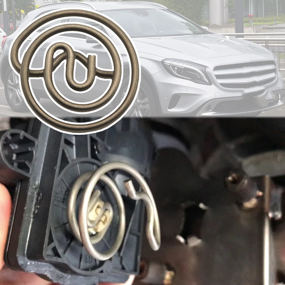 

Для Benz GLA-Class X156 2014 2016 2018 2020 GLA 180 200 220 250, электронный привод для выхлопных газов, ремонт пружины клапана 4H0-133-246-J