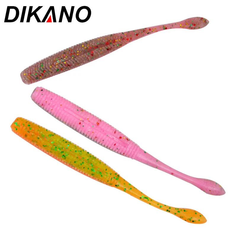 

5pcs/Lot Worm Soft Fishing Lures 7.5CM/9.5CM/11.5CM 12g/23.5g/32g Jig Wobblers Silicone Artificial Baits Bass Carp Pesca Tackle