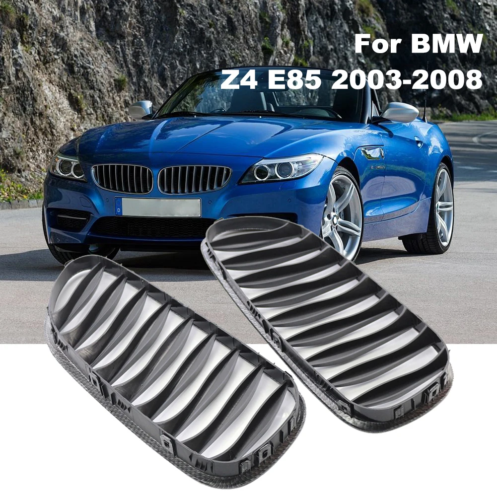 

Front Carbon Fiber Kidney Grille For BMW Z4 E85 2003-2009/ M Roadster 2003–2008 Car Accessories Radiator In The Grid