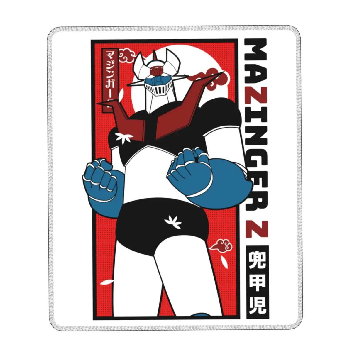 

Personalized Design Gaming Mouse Pad Anti-Slip Rubber Base Anime Mazinger Z Mousepad Office Laptop Japanese Cartoon Mat