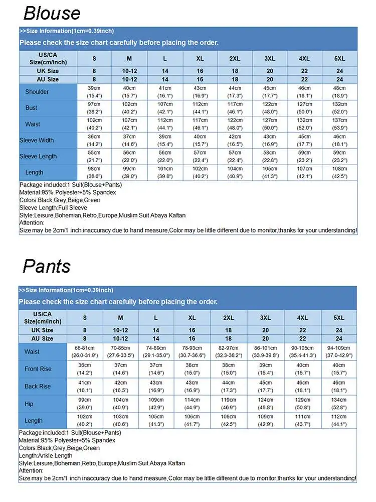 ZANZEA Fashion Work OL Suits Abaya Kaftan Women Lace-Up Solid Muslim Sets O-Neck Flare Sleeve Buttons Blouse And Wide Leg Pants