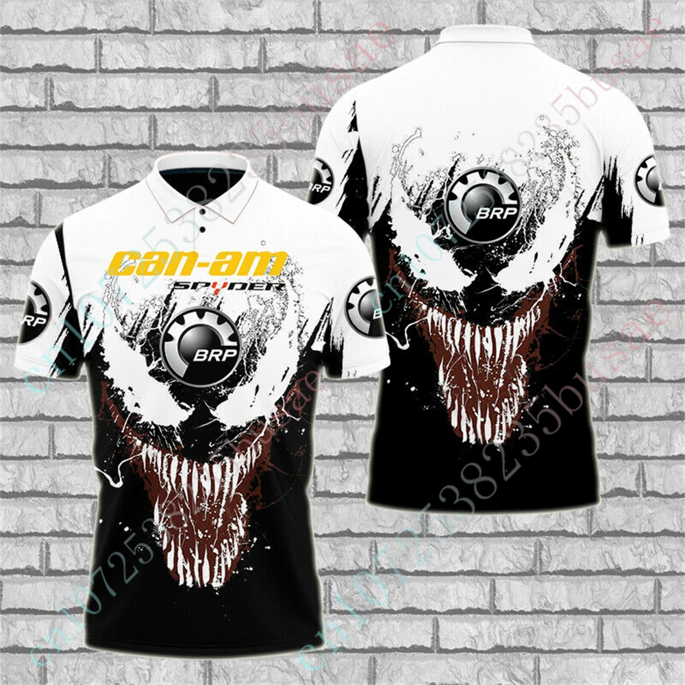 

Can-am T-shirts Casual Comfortable Short Sleeve Anime 3D Printing Polo Shirt Harajuku T Shirt For Men's Clothing Unisex Tee Top