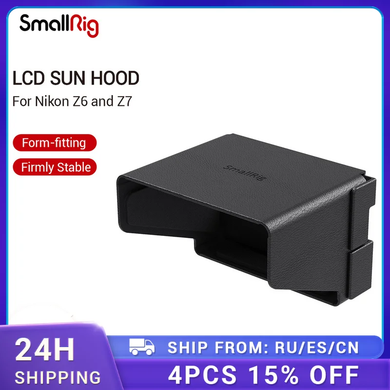 

Солнцезащитный козырек SmallRig Z5/Z6/Z7 LCD для камеры Nikon Z5/Z6/Z7, защитный козырек для ЖК-экрана монитора-2807