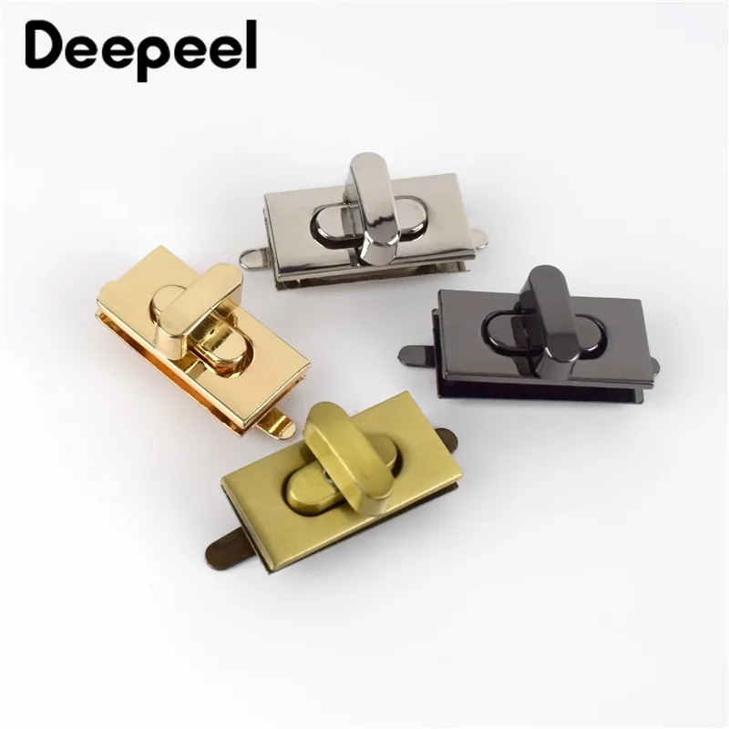 2/5 шт., прямоугольные поворотные застежки для мешков, 35 х17 мм