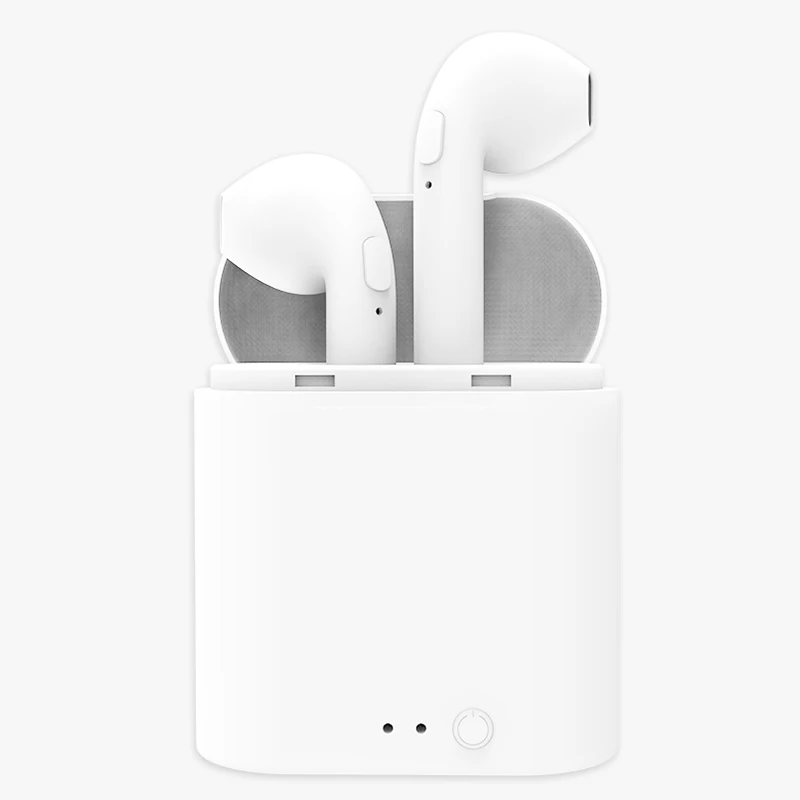 TWS наушники для телефона беспроводные с зарядным устройством микрофон iPhone XR XS Max X