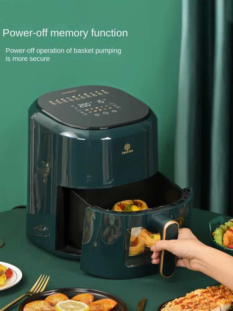 Бытовая электрическая фритюрница новинка 2023 умная визуальная полностью