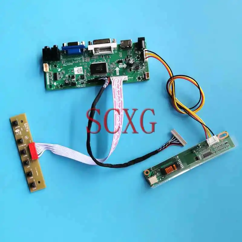 

Плата контроллера для N121I1 N121I3 N121I9 N121IA, совместимая с HDMI, VGA DVI 1-CCFL LVDS 20 Pin 1280*800, Комплект «сделай сам» 12,1"
