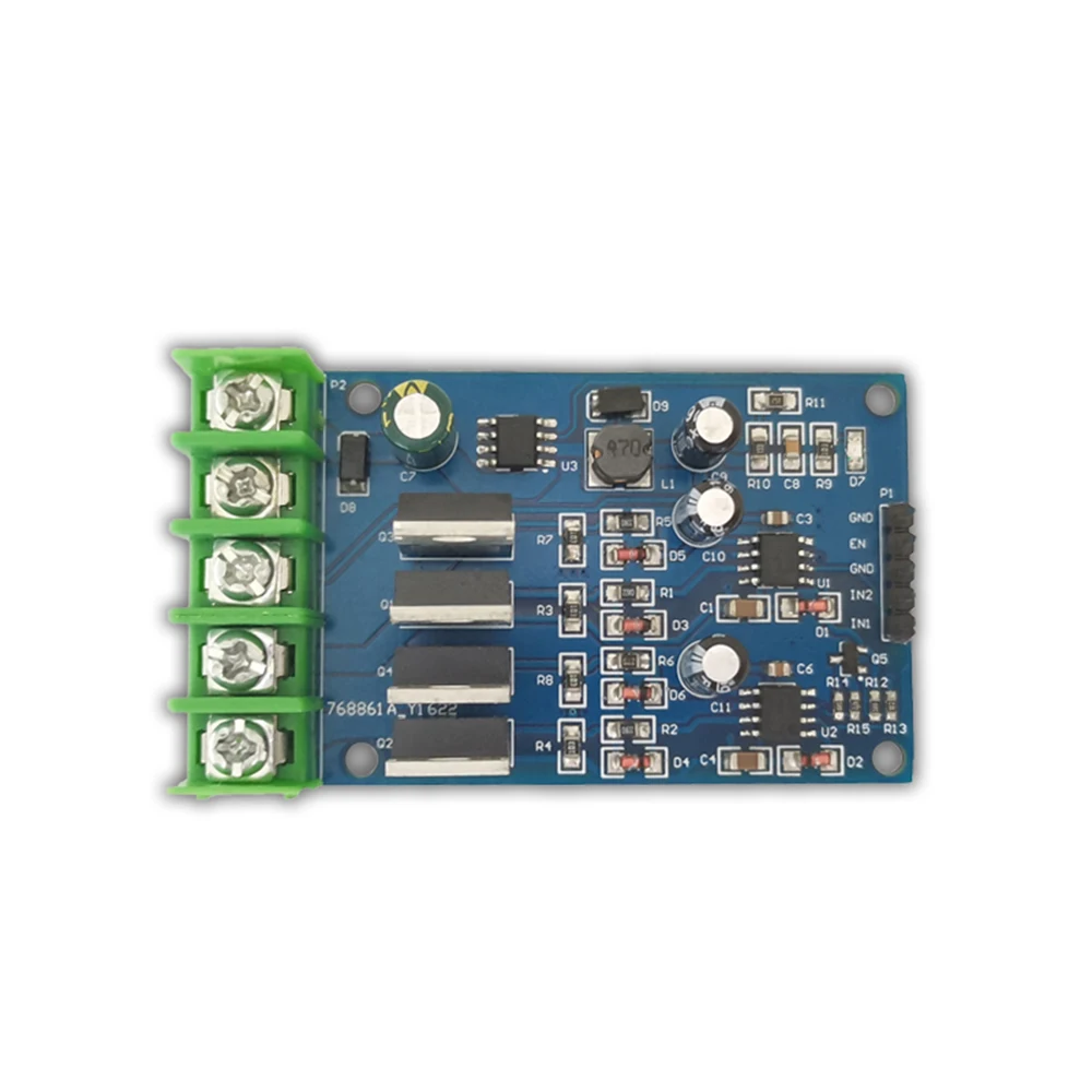 

170 Вт высокомощный H-мостовой привод NMOS с аварийным торможением вперед и назад 5-30 в H-мостовой моторный приводной модуль