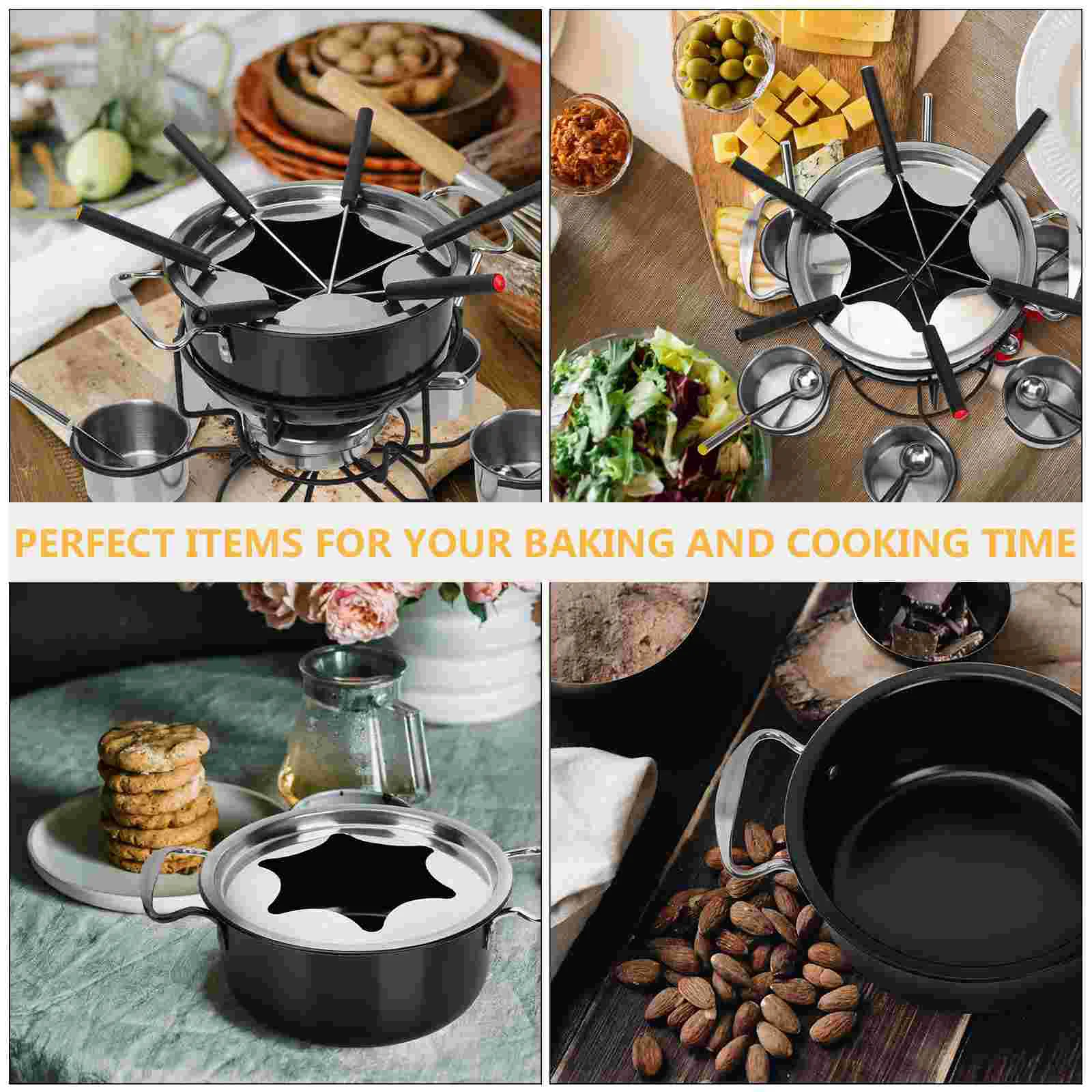 Шоколадное фондю кухонная горелка из нержавеющей стали подогреватель масла