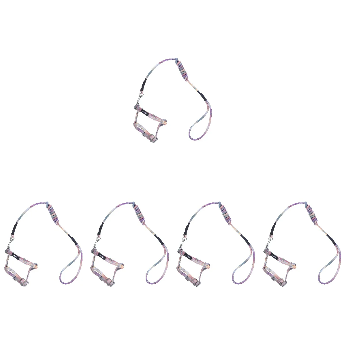 

5 PCS Concealed Carry Belt Puppy Adjustable Harness Puppy Leash Vest Harness Harness Small Dogs Adjustable Walking Rope I-shaped