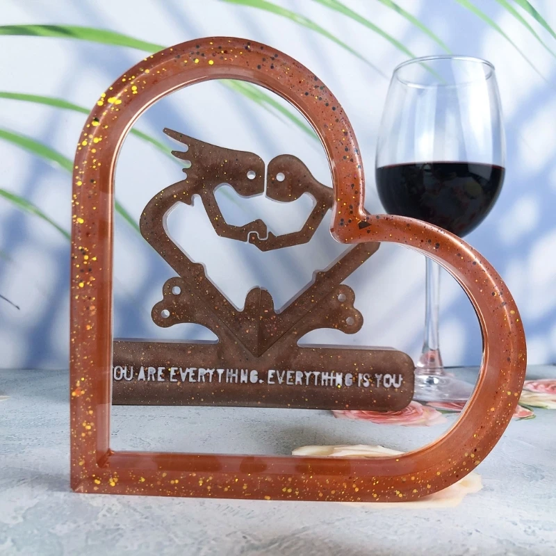 Набор из 2 предметов силиконовых форм для создания романтических украшений в