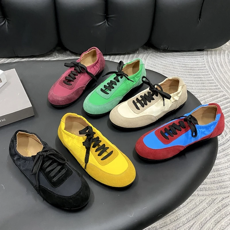 Фото AIYUQI 2025 новые женские кроссовки, удобные женские туфли Dexter на плоской подошве, повседневная женская обувь большого размера Forrest Gump №1