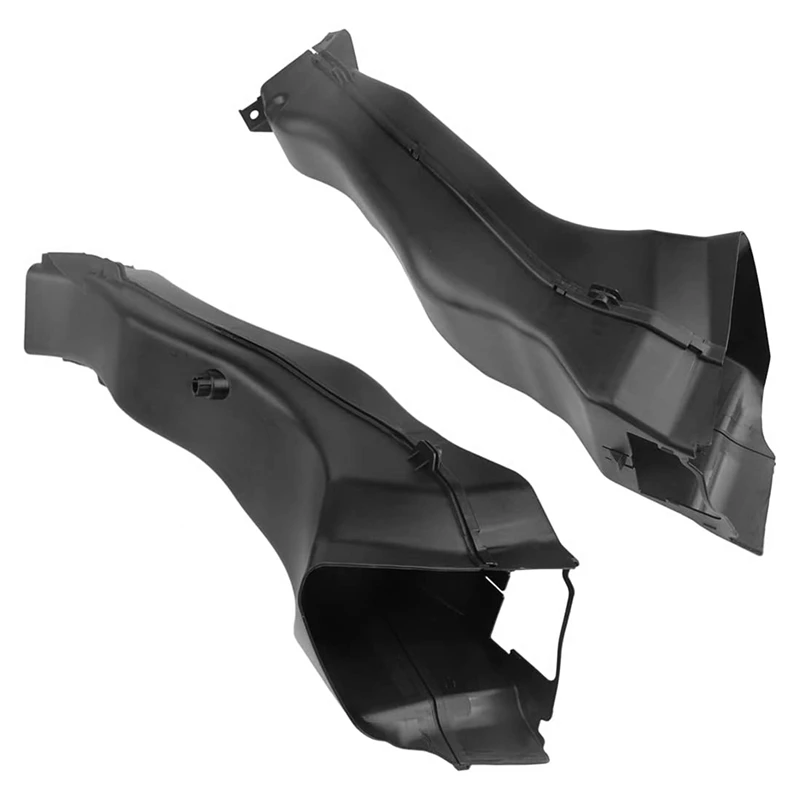 

1 Pair Black ABS Car Front Brake Air Duct Air Cleaner Tube Hose 51747343803 51747343804 Fit for -BMW X5 2014 2015 2016