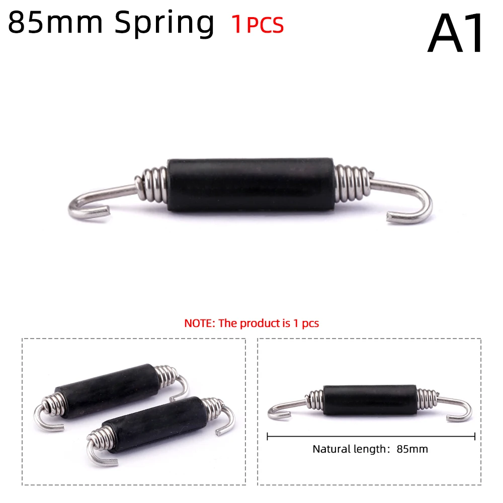 

1pcs universal motorcycle stainless steel spring hooks for sc air exhaust pipe design