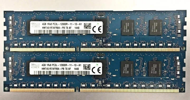 

RAM 4G 1RX8 PC3L-12800R Server Memory 4GB DDR3L 1600 REG 1PCS