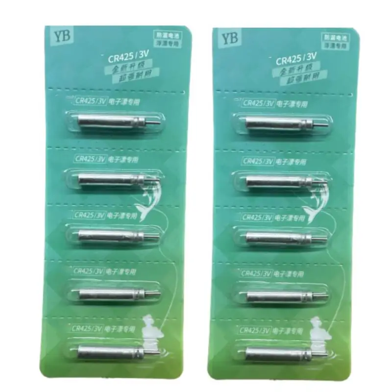 5/10 шт. электронный поплавок для ночной рыбалки CR311 CR316 CR322 CR425 CR435 аккумуляторные