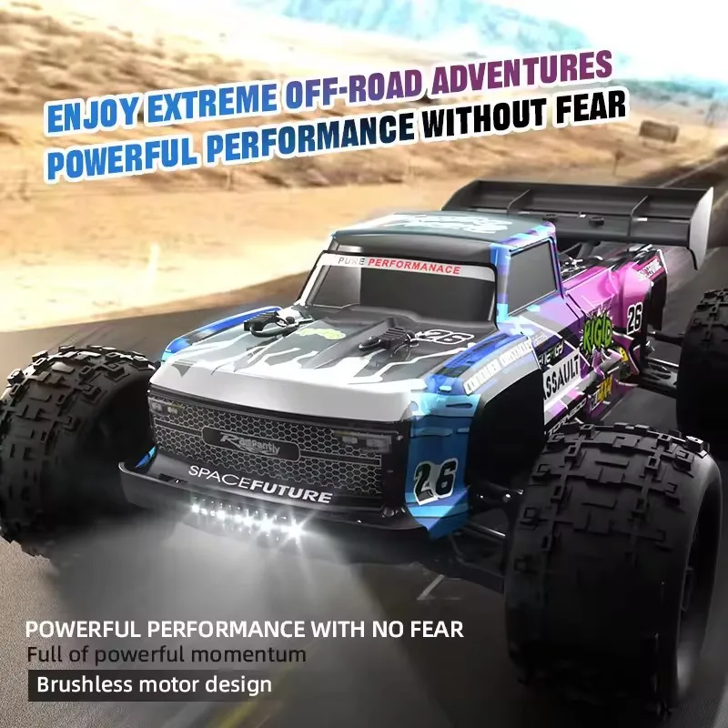 Фото 1:12 Сплав Rc Гоночный автомобиль Бесщеточный 4WD Высокоскоростной альпинистский внедорожник Независимый регулируемый амортизатор RC Гоночный автомобиль №5