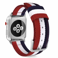 nylon strap for apple watch band 45mm 41mm 44mm 42mm 40mm 38mm comfortable fabric bracelet watchband for iwatch series 765432 se