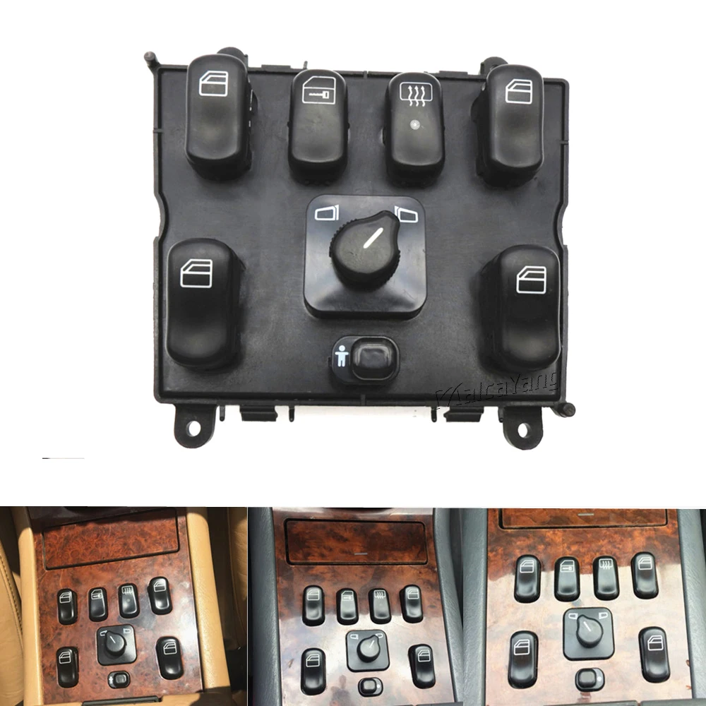 

New A1638206610 1638206610 A1638203010 Electric Power Master Window Switch Button For Mercedes-Benz ML W163 1998-2005 ML320