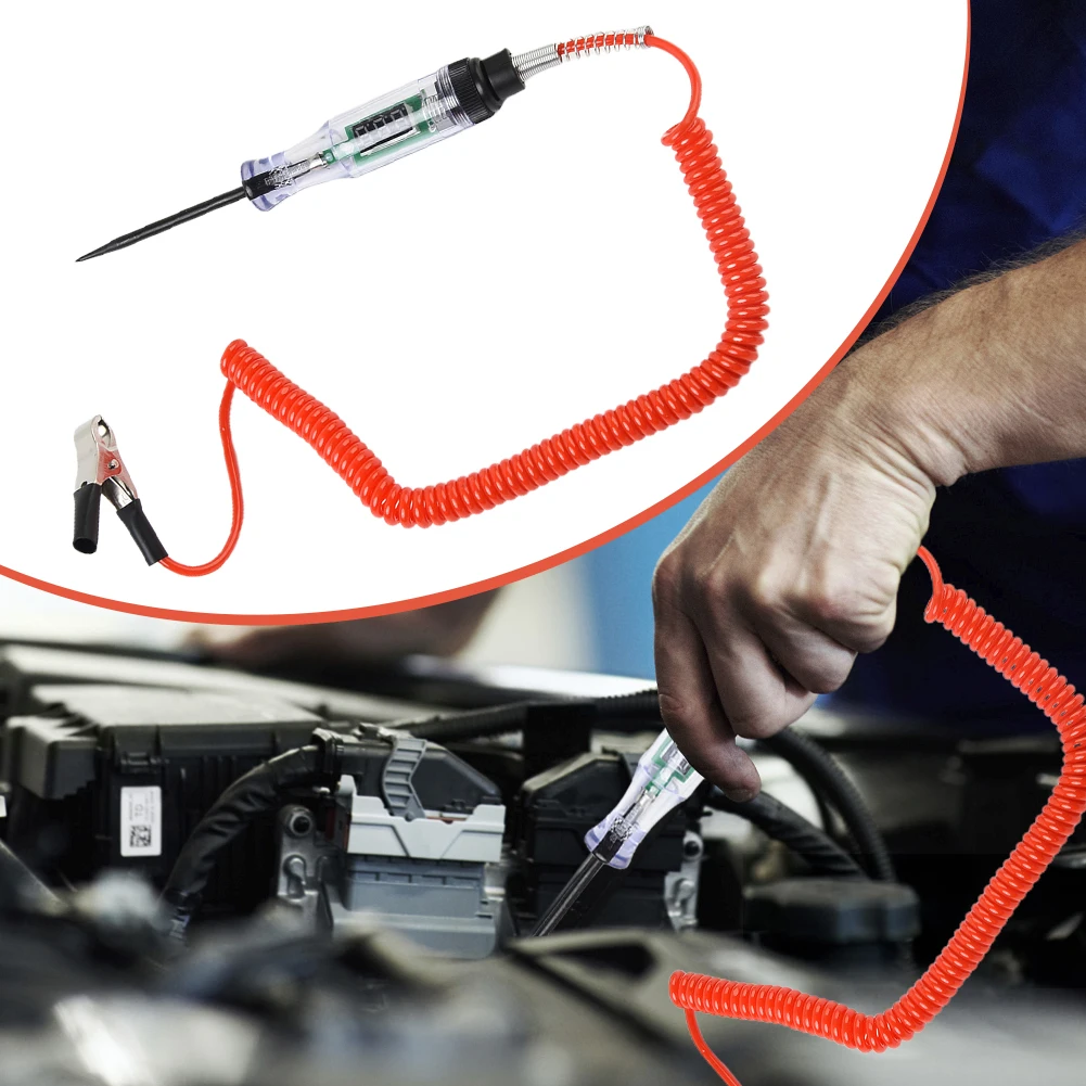 

Digital Electric Circuit Tester 3-24V Car Truck Voltage Circuit Tester Electric Pen Probe Light Bulb Automobile Diagnostic Tools