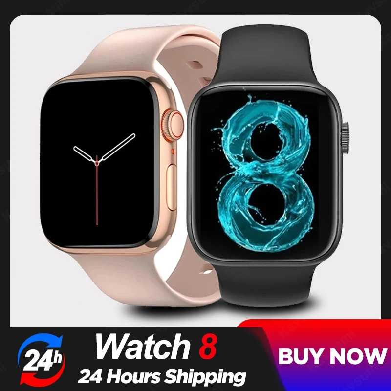 

Новинка женские умные часы серия 8 2.05 экран Bluetooth вызовы пульсометр кровяное давление мужские Смарт-часы es для Apple Watch IWO watch